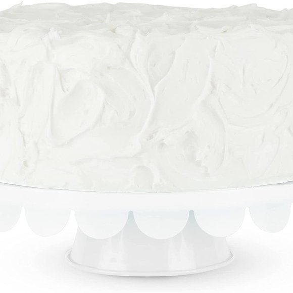 White stainless steel Cake stand 11 inches diameter - Picture 7 of 7